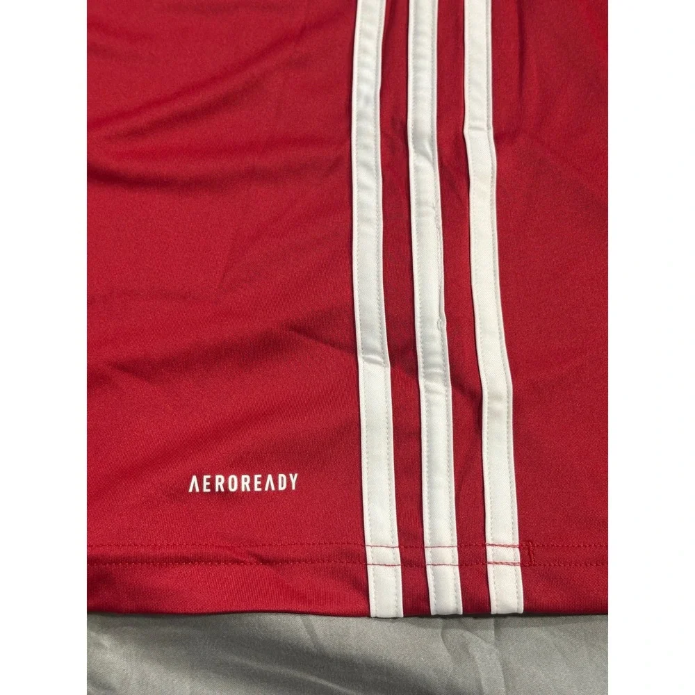 Adidas Tabela 23 Jersey Mens LT3 Red White Soccer Shirt HT6552 Slim Fit New